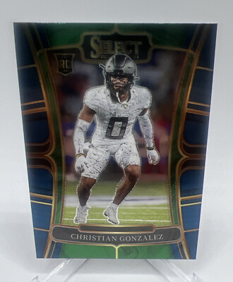 ゴンザレス出品 2023 Panini Select Draft Picks Retail Blue #15 Christian Gonzalez