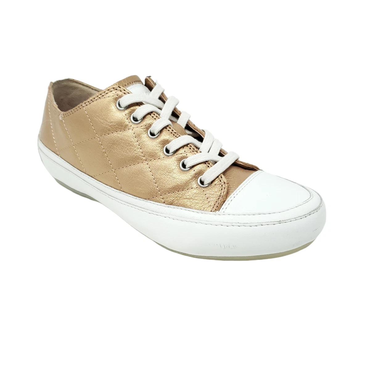 Vionic Rose Gold Orthotic Quilted 335 Delight Edie Sneakers Women s US 6.5