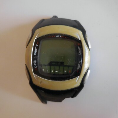 GEONAUTE Digitaluhr Stainless Steel Back Waterresistant Wasserdicht N5047