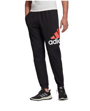 adidas Essential Tapered Jersey Pants 2xl Navy Blue White Logo for ... adidas Essential Tapered Jersey Pants 2xl Navy Blue White Logo for ...
