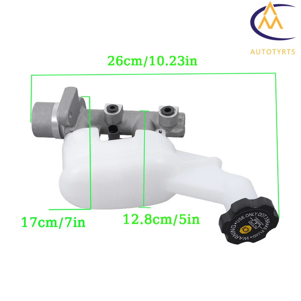 Cilindro maestro de freno con depósito para Chevrolet Cobalt Pontiac Pursuit G5 05-08 Foto 3 de 4