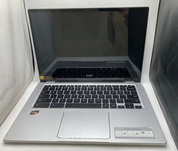 Acer Chromebook Spin 514 4" AMD Ryzen 3 3250C @2.00GHz 4GB RAM 64GB eMMC Foto 2 de 4