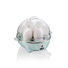Hamilton Beach 3-In-1 Electric Egg Cooker for Hard Boiled Eggs, Poacher, Omelet