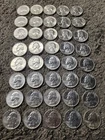 1964 D Washington Quarter Roll BU 90% Silver