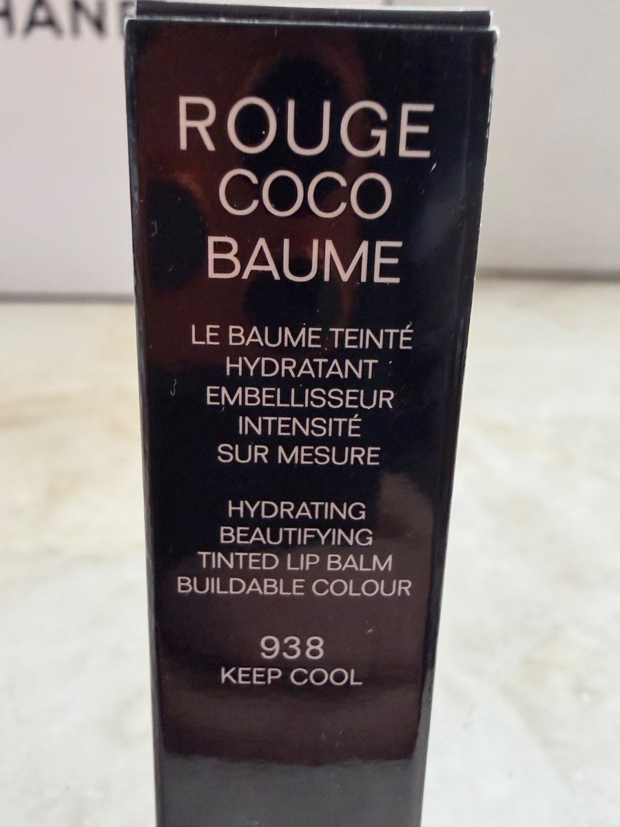 CHANEL Rouge Coco Baume #938 KEEP COOL, New In Box 100% AUTHENTIC