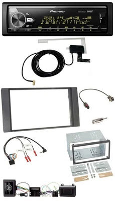 Pioneer Bluetooth DAB USB Lenkrad Autoradio für Ford Kuga 2008-2012 anthrazit - Bild 1 von 4