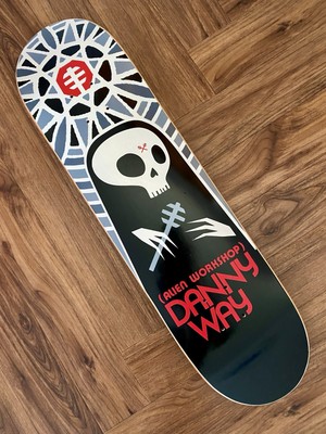 NOS Rare Vintage 2005 Alien Workshop Danny Way Reaper Skateboard Deck.