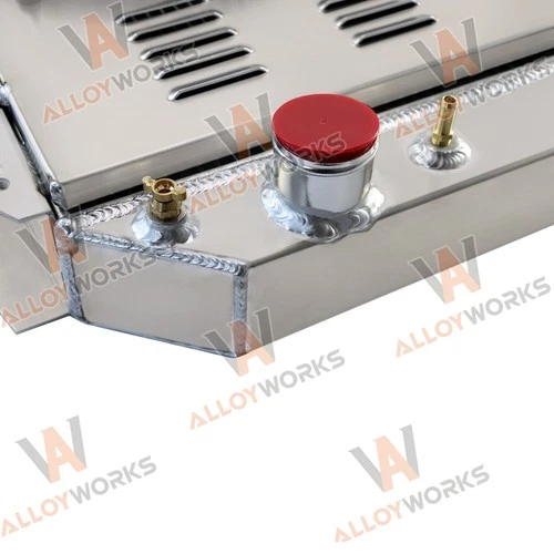 For 1966-79 Ford F-Series Bronco Trucks V8 AT 4 ROW Radiator Shroud Fan Relay - Foto 6 di 10