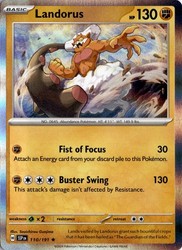 Landorus 110/191 Surging Sparks Holo Rare