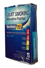 Quit Smoking Nicotine Patch Complete System with 3 Steps - 15 Patches - Ex: 1/28