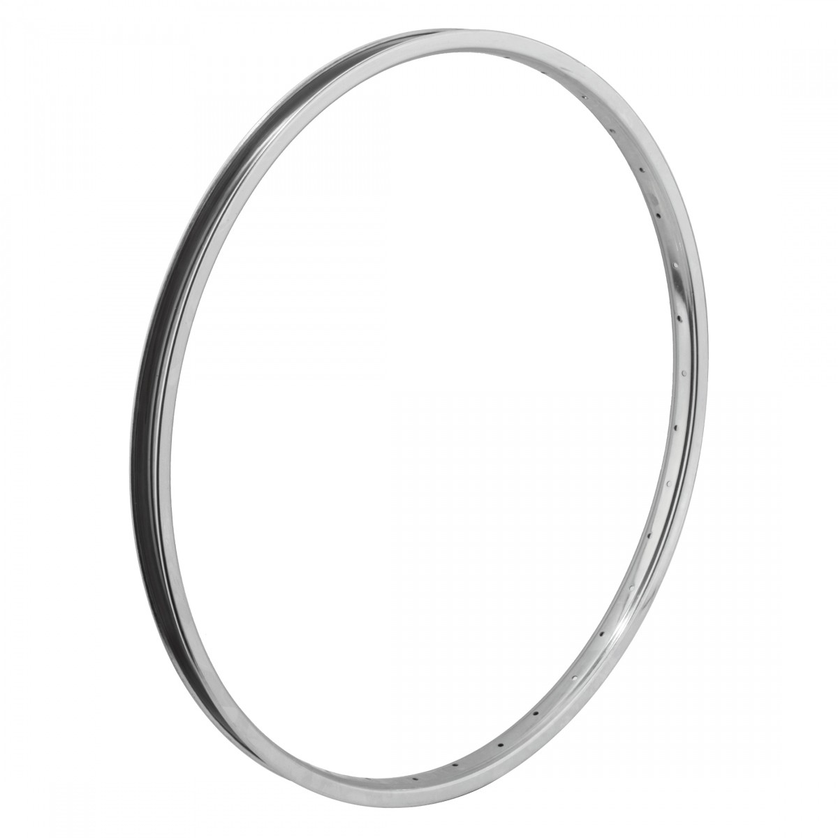 Steel 004A Wheel Master 18in Chrome Bicycle Wheel - Durable Steel Rim, 28x14G