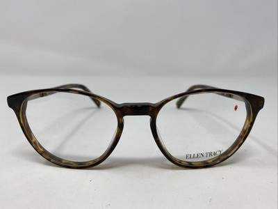 Ellen Tracy HALLSTATT TORTOISE 51-18-135 Full Rim Eyeglasses Frame MM79