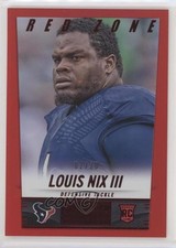 2014 Panini Hot Rookies Rookie Red Zone 2/20 Louis Nix III #401 pn1