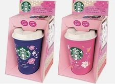 STARBUCKS Japan Origami Reusable Cups (Nestlé Japan) Exclusive Set of 2