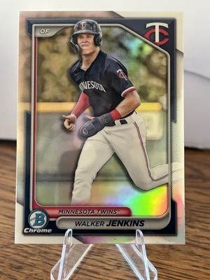 2024 Bowman Draft - Chrome Walker Jenkins #BDC-166 Refractor (RC)