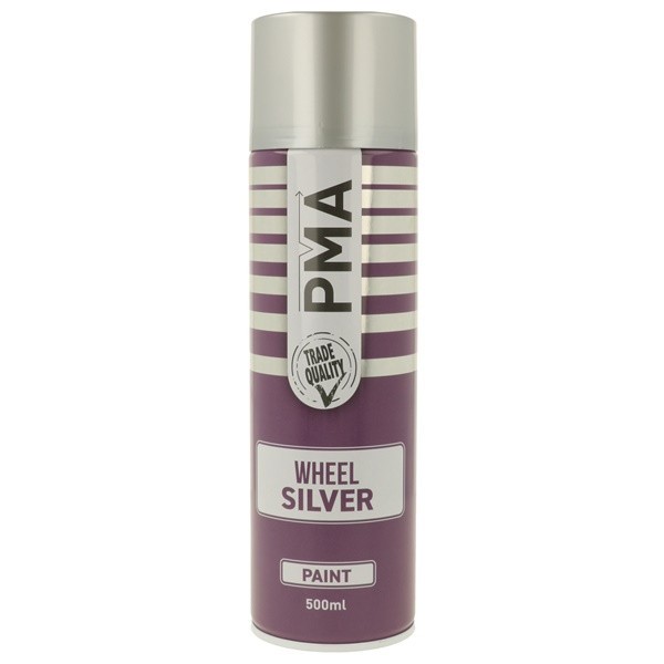 - Wheel Paint Silver Spray Fast Drying Acrylic High Gloss Wear 500 Ml - Image 3