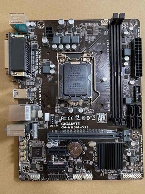 Gigabyte H110M-DS2 / H110M-S2 /H110M-DS2V LGA1151 DDR4 M-ATX VGA DVI Motherboard