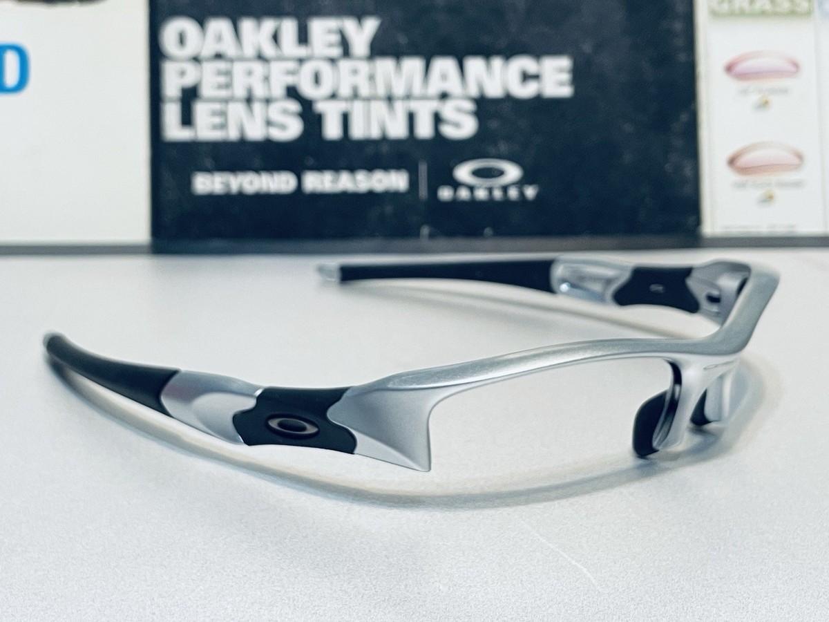 Polished White Oakley Flak Jacket Xlj White Frame Jacket