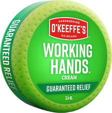 Working Hands Hand Cream for Extreme Dryness - 3.4 Oz Jar 1 Pack - Repairing S