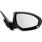 Mirror Power Smooth Black Passenger Side Right Rh for 10-13 Mazda 3 Mazda3 (For: Mazda)