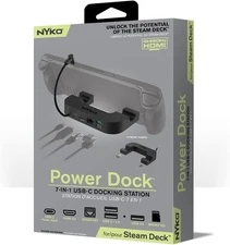 Nyko – Power Dock 6-in-1 Steam Deck Dock - Brand New