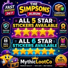 Sticker    5 - 6 Star Stickers Available  Quick Response   Monopoly Go