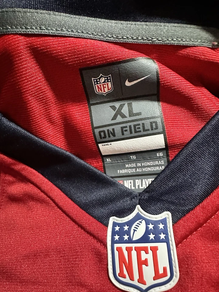 Camiseta de fútbol americano Nike Houston Texans Schaub #8 NFL roja XL Foto 4 de 4