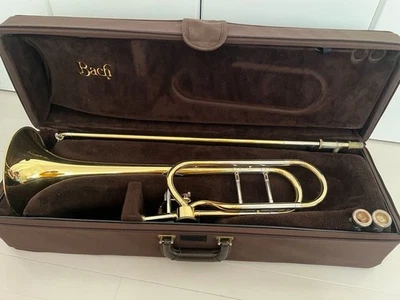 Bach 42A Tenor Bass Trombone Used With Case Mouthpiece - image 1 of 4