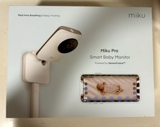 Miku Pro Upgraded Smart Baby Monitor Camera Wall Mount, Real Time Breathing