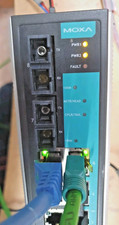EDS-408A-MM-SC MOXA Industrial Ethernet Switch 6 Ports 10100Base getestet