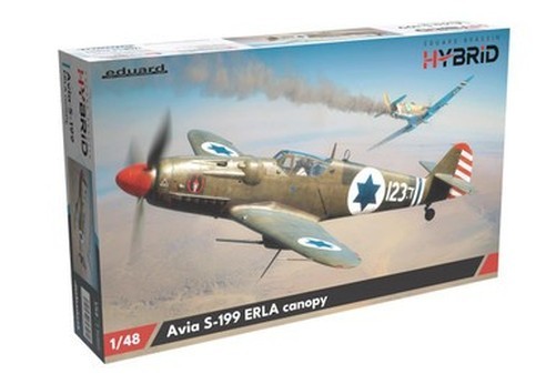 Eduard 948011 1/48 Avia S-199 Erla Canopy - Hybrid Kit