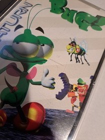 Bug (Sega Saturn, 1995) & Bug! Video Game Sampler! REGISTRATION CARD! PRE OWNED