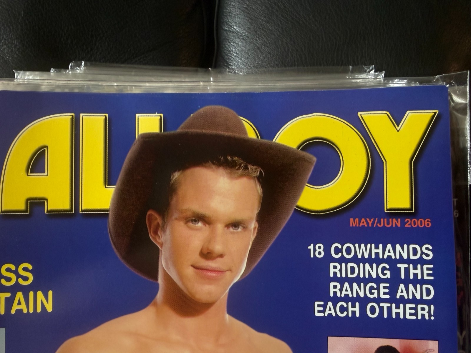 All-b Magazine May/June 2006 vintage gay interest male pinups