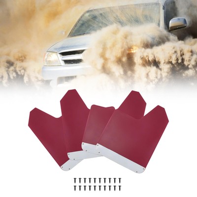 4pcs generische Schlammklappen Set robuste schmutzige Kotflügel für Autos