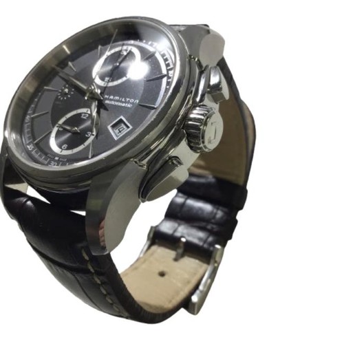 HAMILTON Jazzmaster H326160 Men's Automatic Watch Body Only Black Used Japan