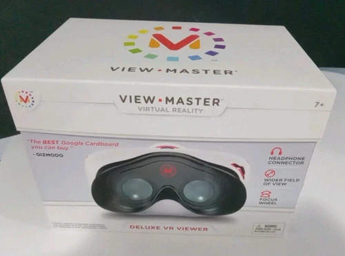 Mattel VIEW MASTER Deluxe, GIZMODO Virtual Reality VR Viewer, New Open Box......