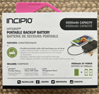 NEW Incipio OFFGRID 4000mAh Rechargeable USB Portable Power Battery Charger — photo 2