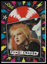 1985 Topps Cyndi Lauper Stickers 25