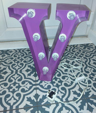 Marquee Letter Light V