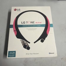 LG Tone Premium Active Wireless Stereo Pink Headset HBS-850 O/B 1223