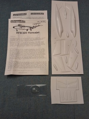 Airmodel HFB 320 Hansajet 1:72 Kit 35 Modellbau Vac-form