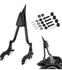 PSLER 24.4 Inch Rear Passenger Sissy Bar Backrest Assembly - Fat Bob Sissy Bar,