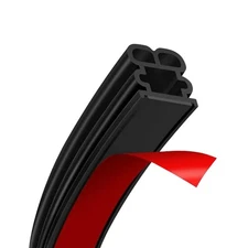 52.5Ft Car Door Seal Strip for Truck Car Weather Stripping Universal Self Adh...