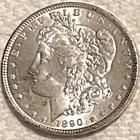 1890 P Morgan outstanding beautiful BU coin lusterful free shipping Sigma test++