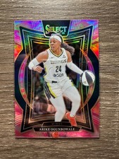2025 WNBA Panini Select Arike Ogunbowale Pink Camo Concourse Prizm /175 No. 4