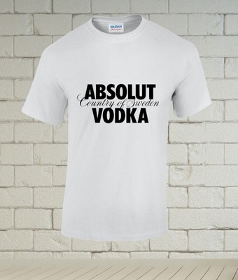 Herren T-Shirt mit Motiv - Absolut Vodka