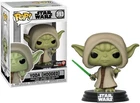 FUNKO POP! VINYL: STAR WARS YODA (HOODED) GAMESTOP EXCLUSIVE #393 W/PROTECTOR