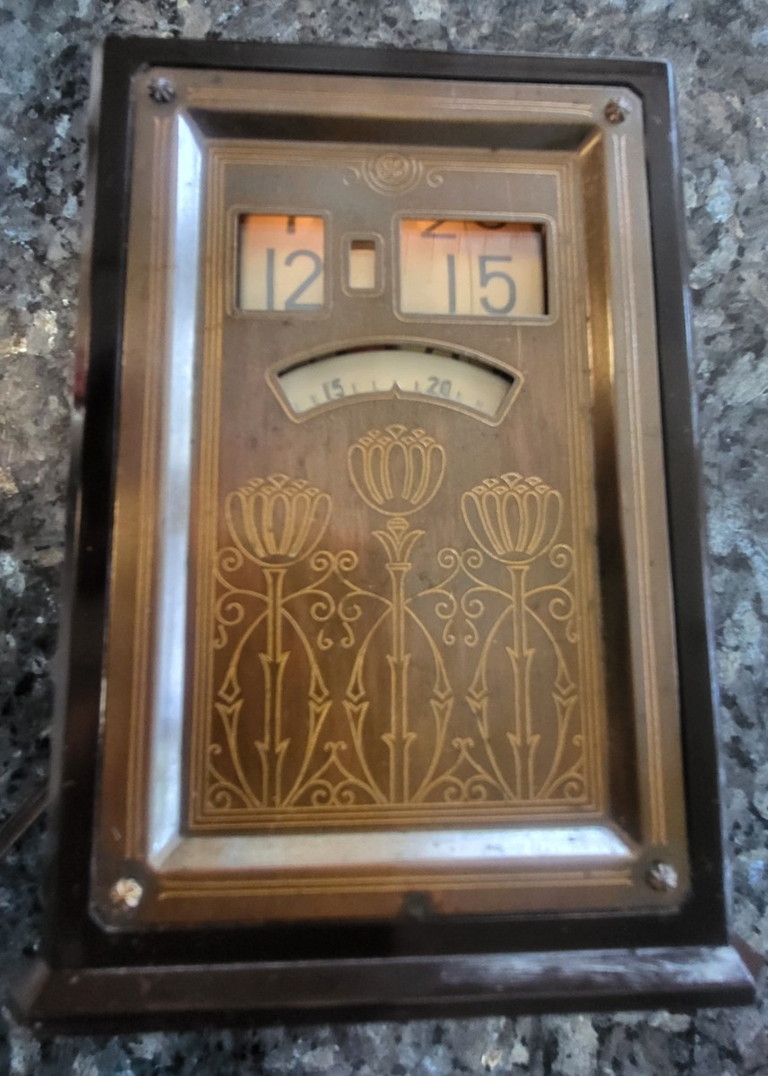 Niermeyer Mediae Latinitatis Lexicon (中古 1930's Art Deco GE Cyclometer Executive Vintage Bakelite Clock