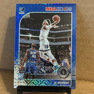 Panini 2019-20 NBA Hoops Premium Stock Ja Morant RC Blue Prizm #259 24/99