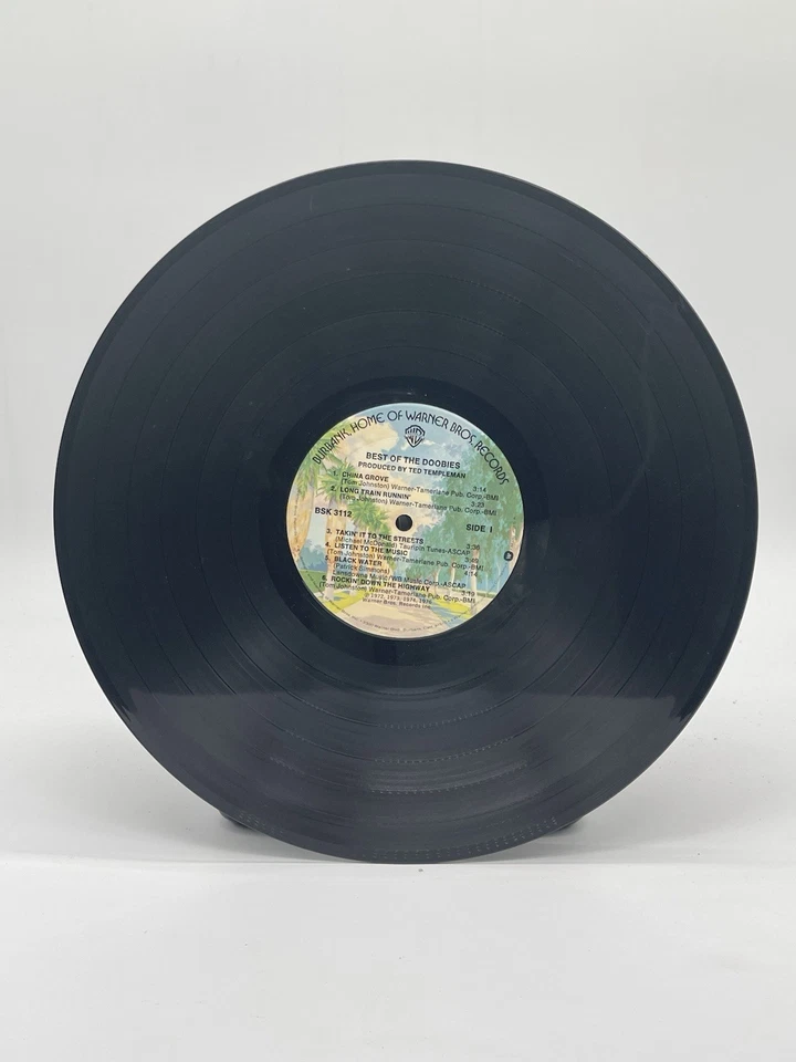 BEST OF THE DOOBIES 12" LP VG VINYL RECORD WARNER 1976 DOOBIE BROTHERS - Image 3 of 4